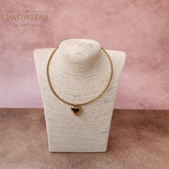 Neck String With Heart Drop