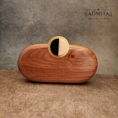 Wooden Capsule Resin Disc