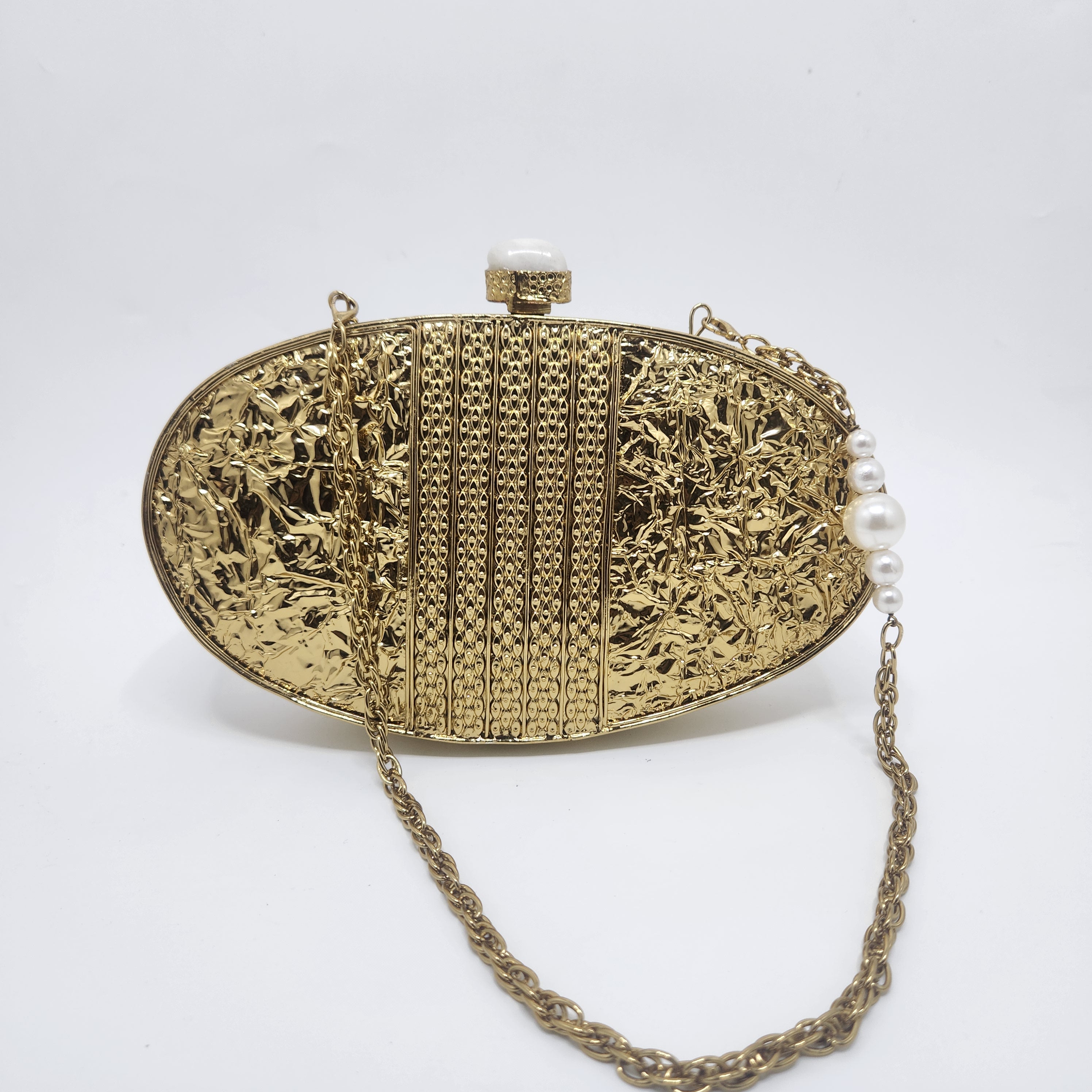 Big Mother of Pearl Shell Clutch
