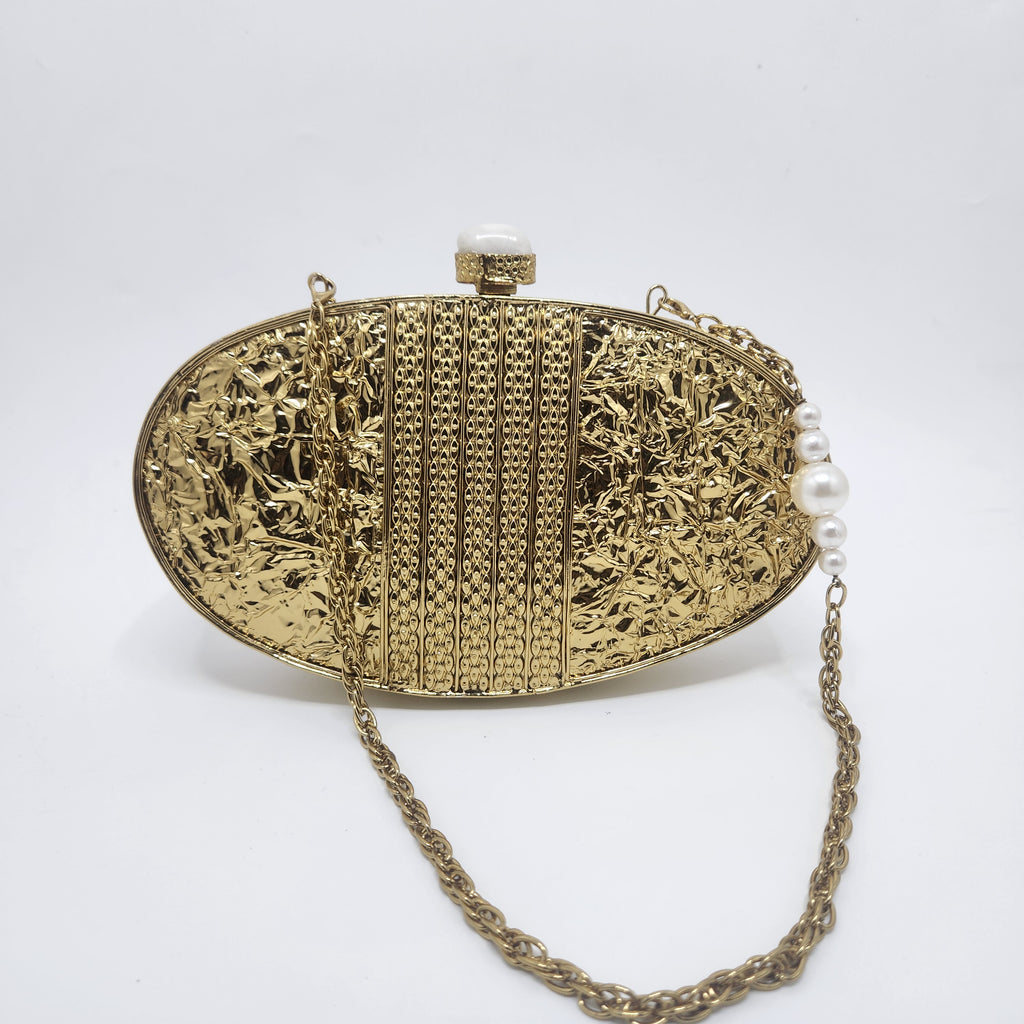 Big Mother of Pearl Shell Clutch