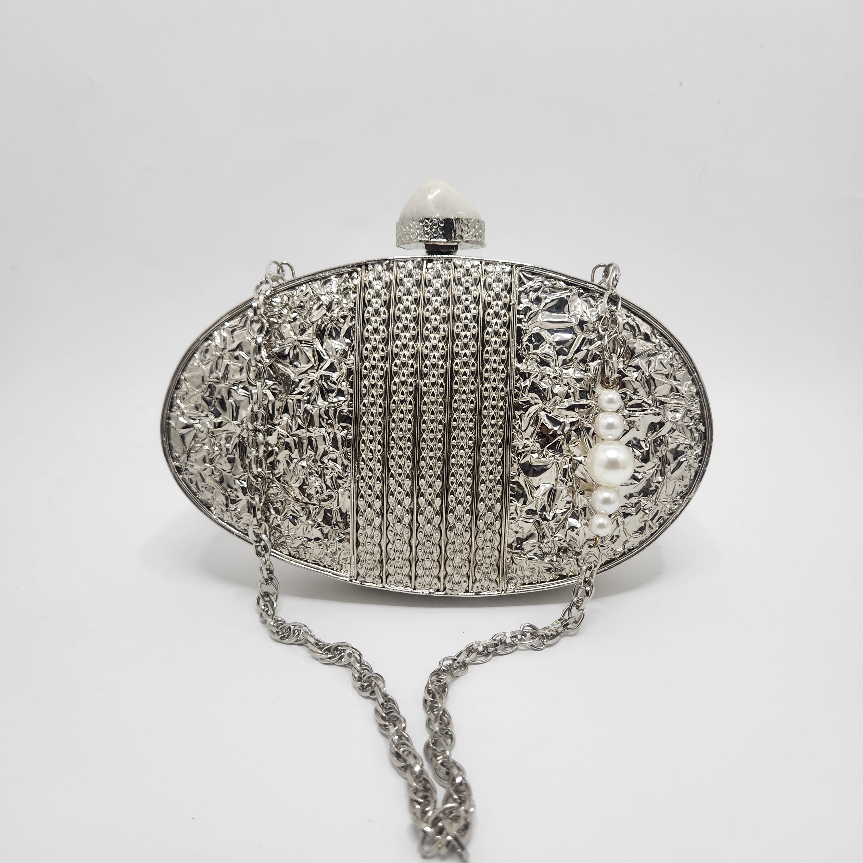 Big Mother of Pearl Shell Clutch