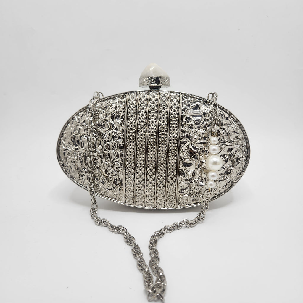 Big Mother of Pearl Shell Clutch