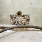 The Lotus Bee MOP Clutch