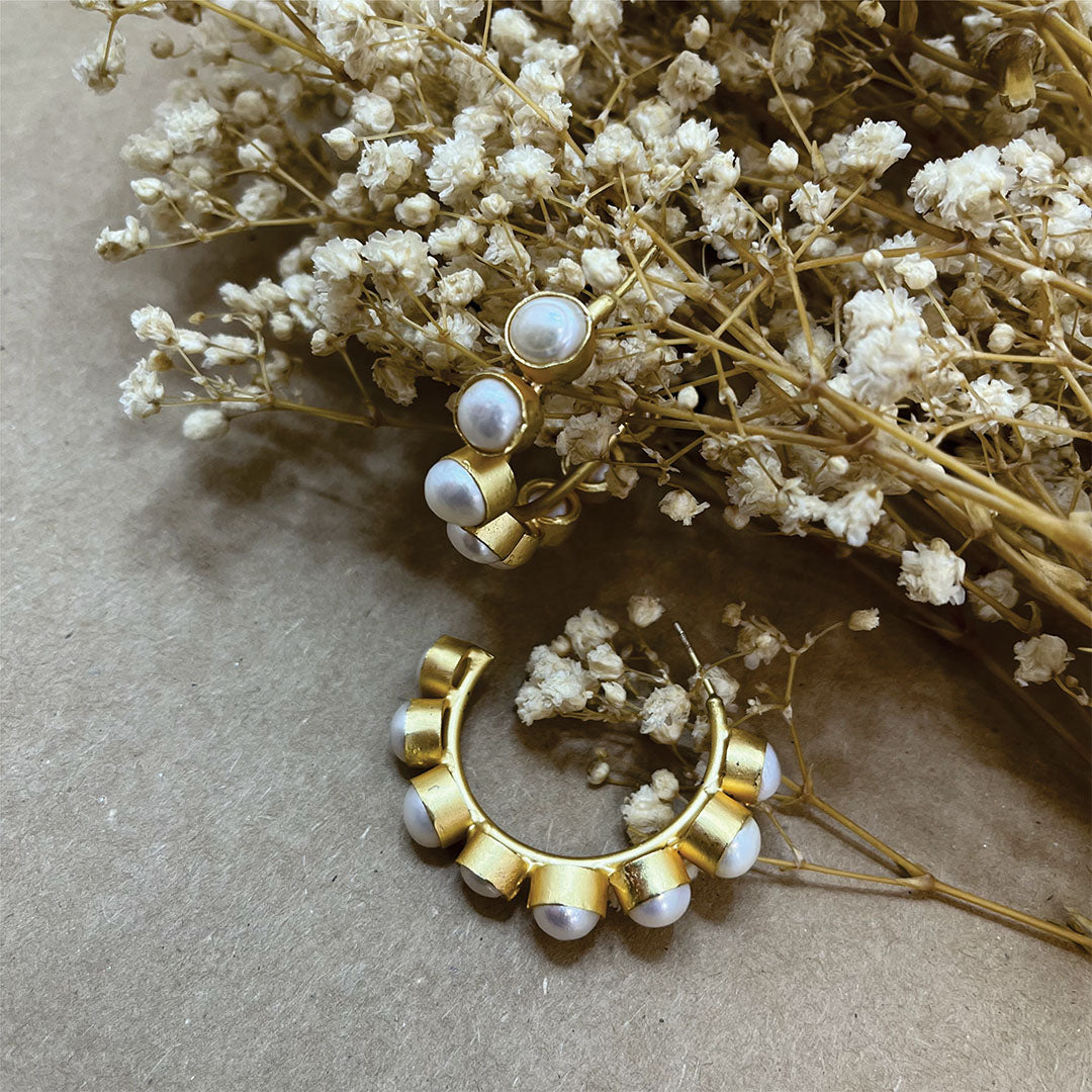 Pearl Hoops Main image