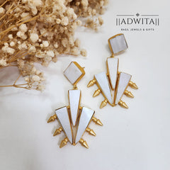 Mother Of Pearl Arrow Earring