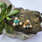Mini Pearl and Stone Triangles
