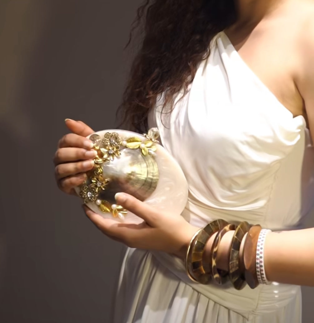 Shell Saga Bag [ivory white]