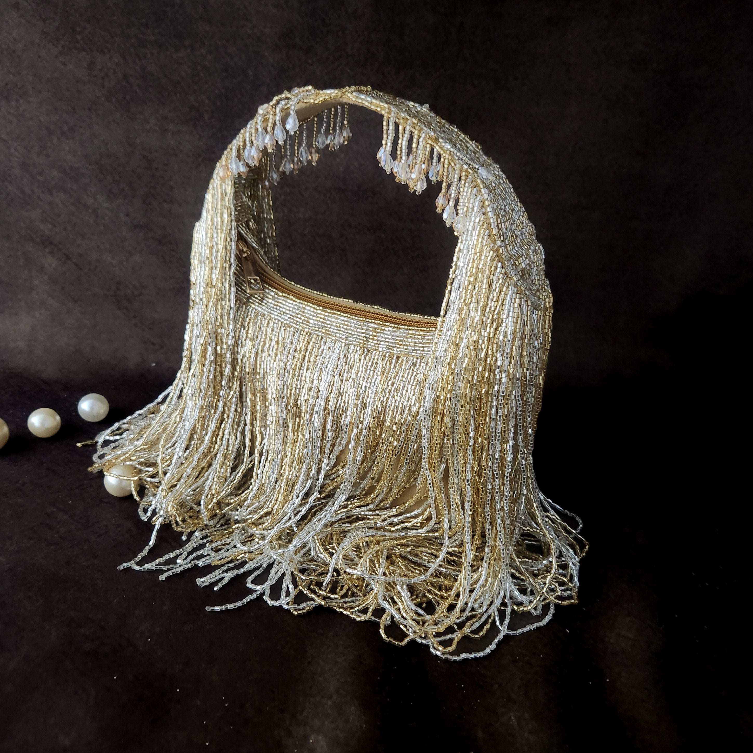 Torani Bag - Gold and Silver