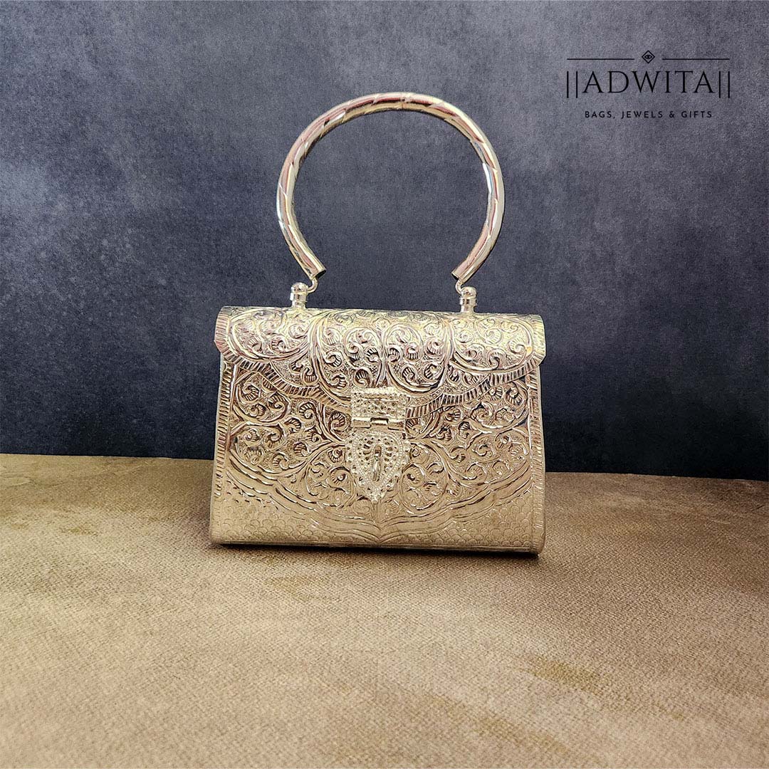 Azize Bag In Silver Main image