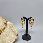 Meena Kundan Work Necklace