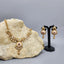 Meena kundan work necklace