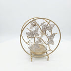 Butterfly wheel candle stand