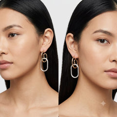 Multi shade geometrical dangler