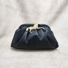 Horse Pouchette in Snake Print