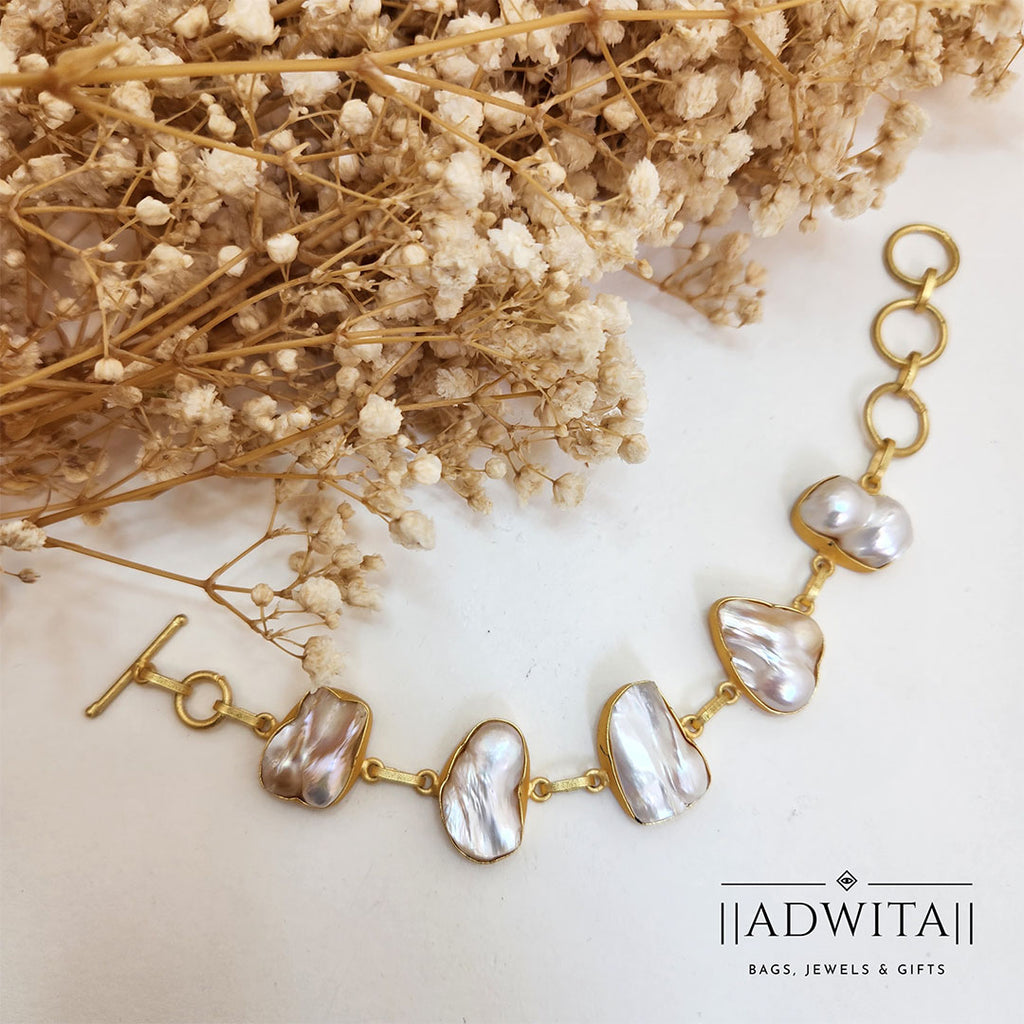 Pearl Chip Bracelet