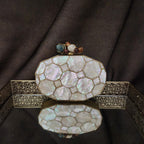Aamna Clutch - Golden
