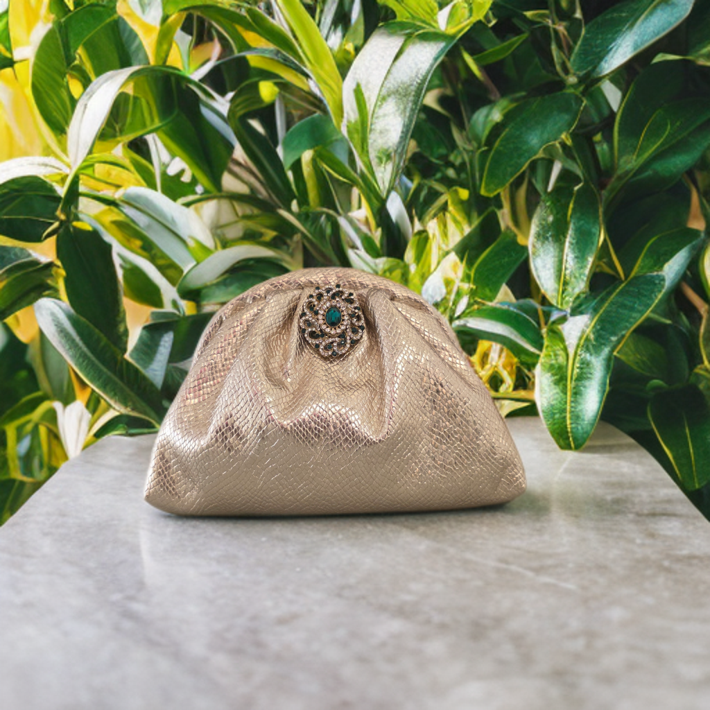 Victorian pouchette - gold