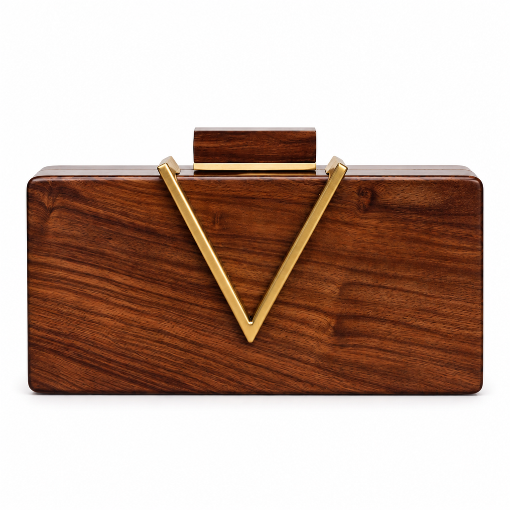V Wooden sheesham bag