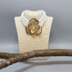 Pearl Rose necklace