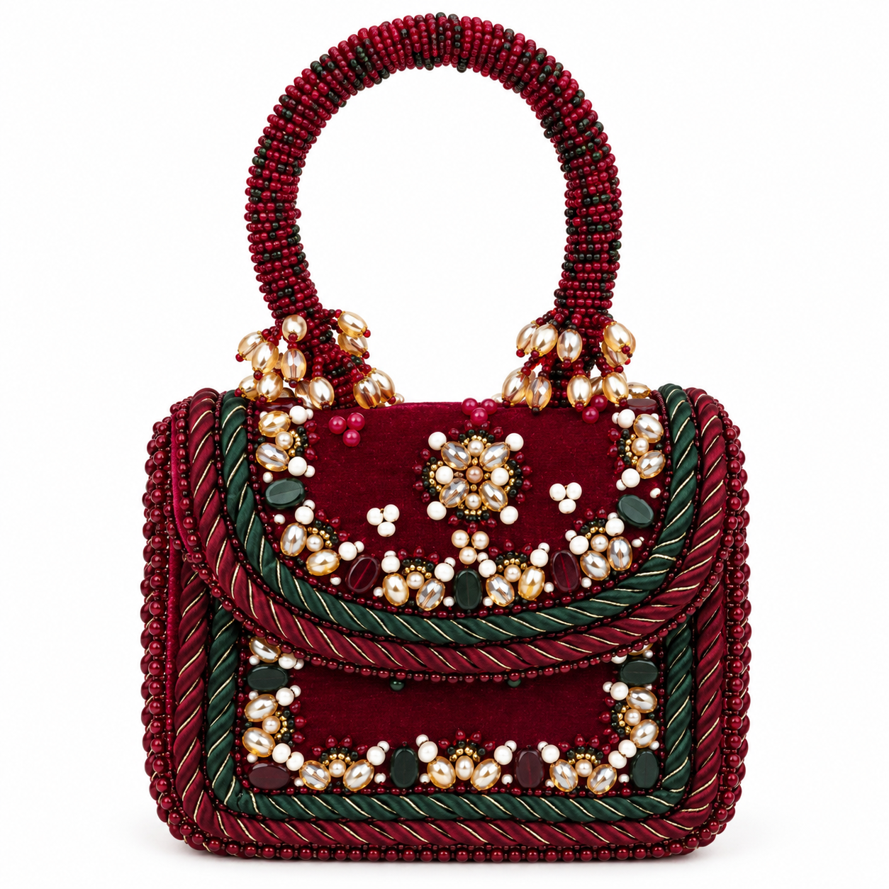 Zahra bag [Maroon] Secondary image