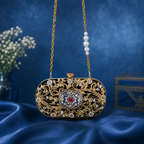Mira navratna clutch bag