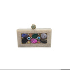 Multi Stone Evil Eye Bag