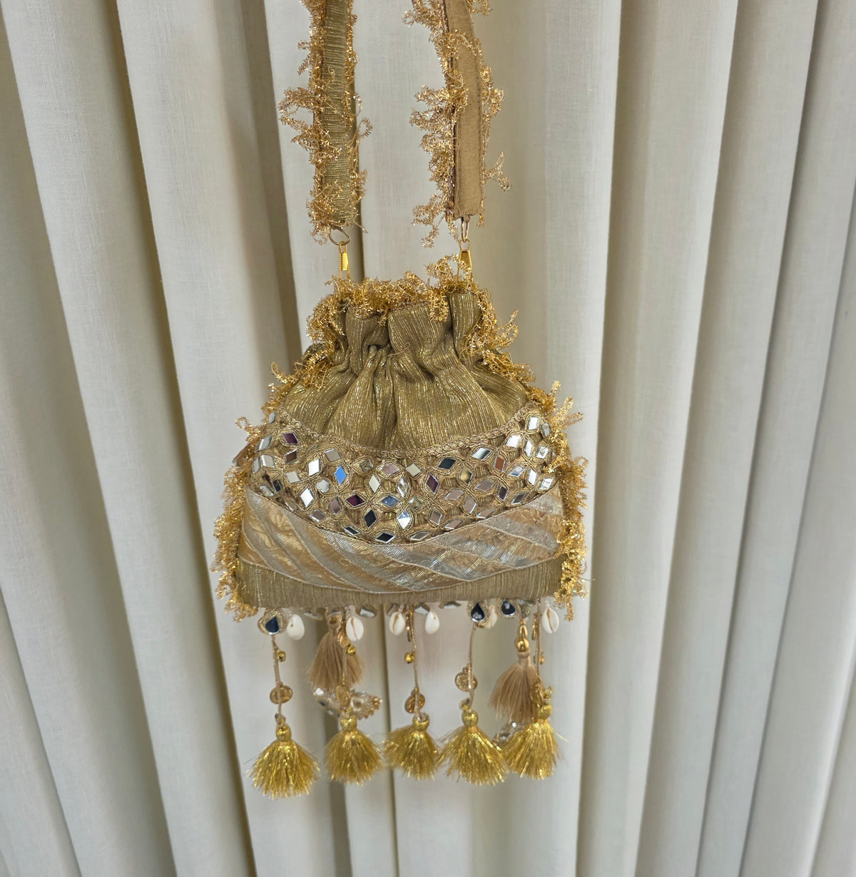 Trisha potli bag