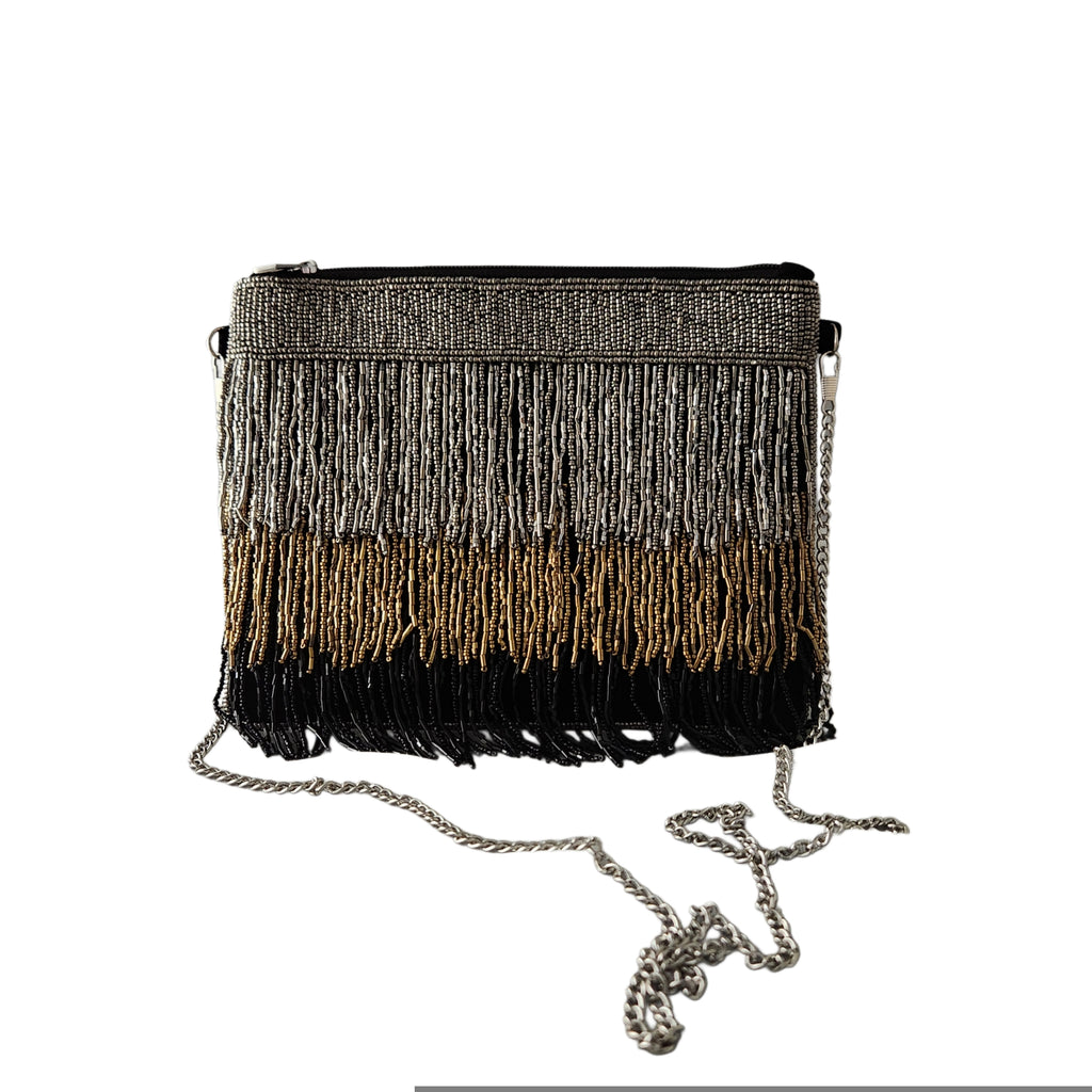 Frill flap bag