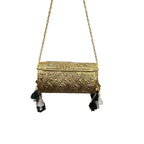 Arwa bag in antique gold