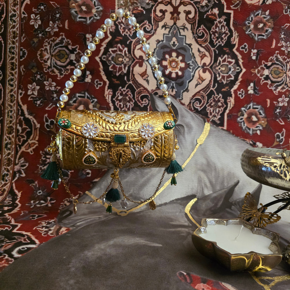 Abiha dual shade bag