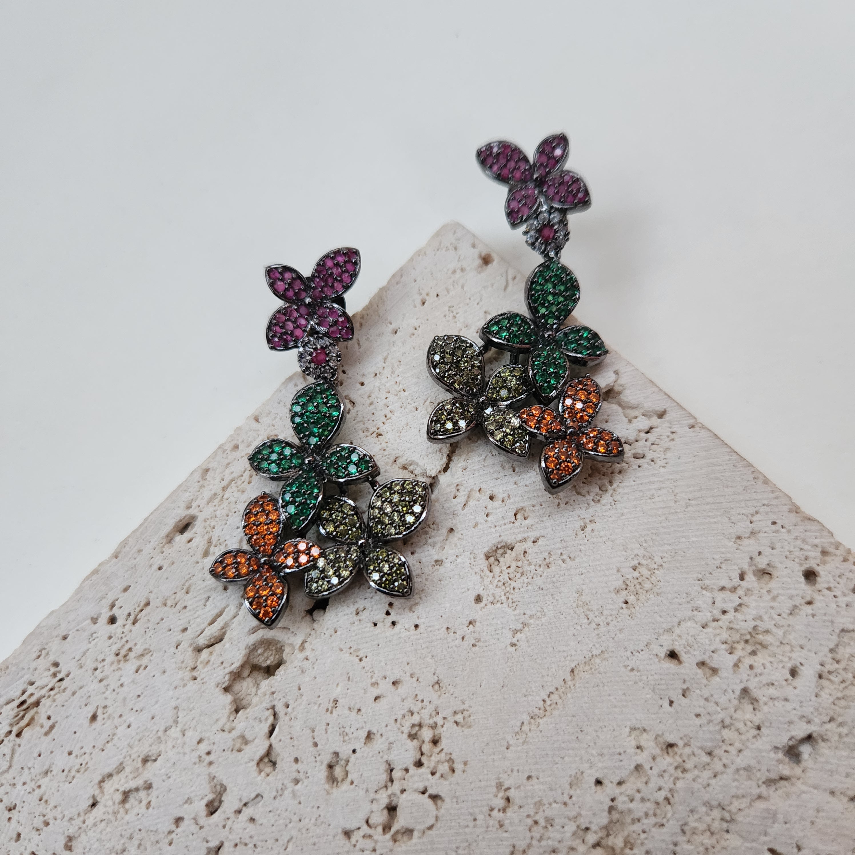 Multi Colour Flower Dangler Main image