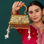 Alaka mini bag [ antique gold ]