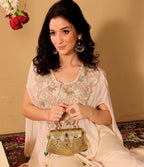 Aadhya bag [Antique gold]