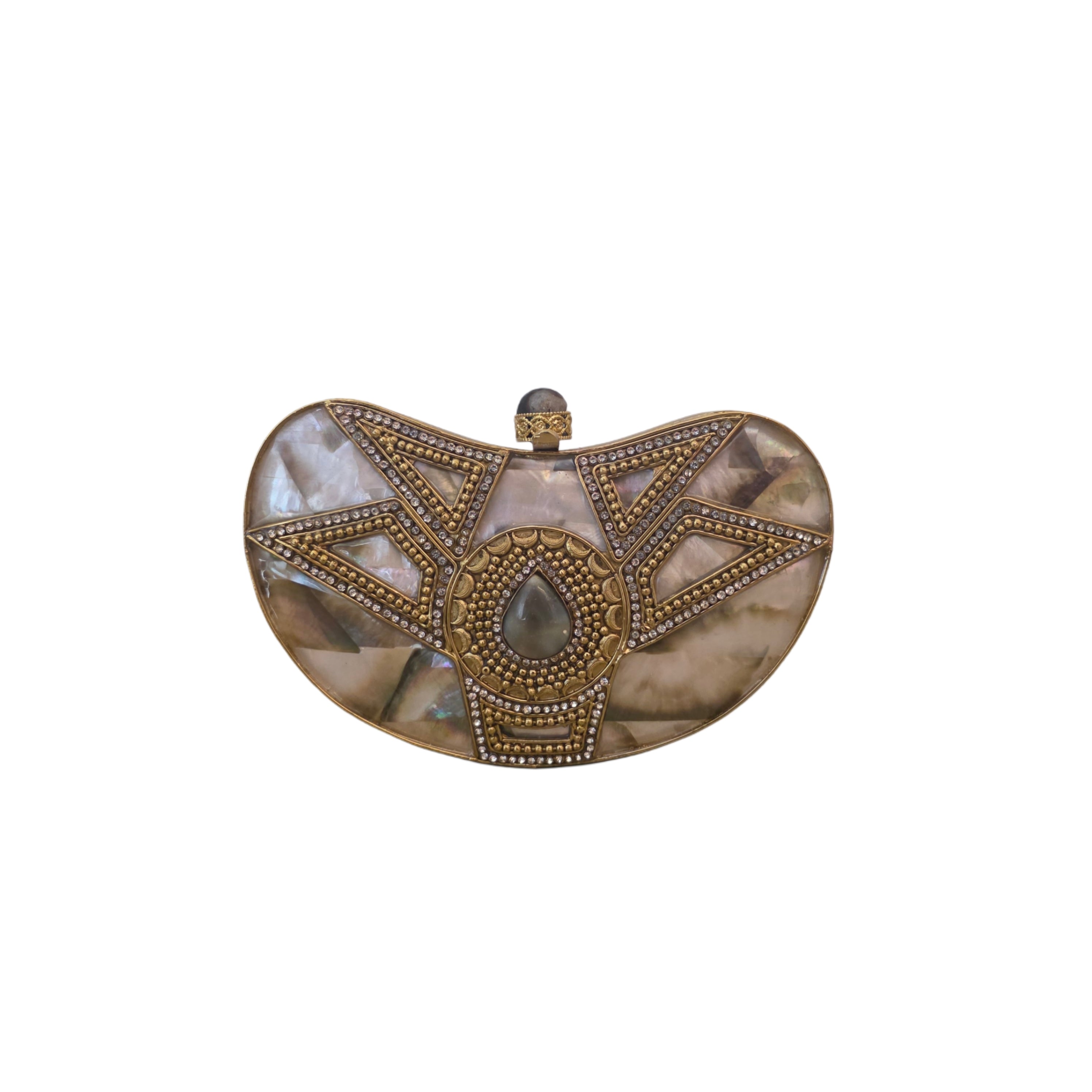 Zeina clutch bag[ Grey]