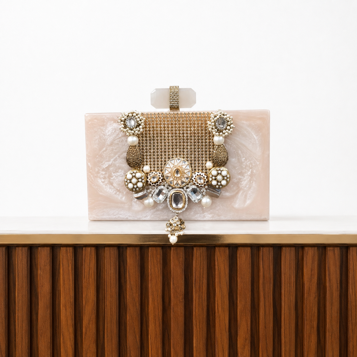 Nooran Bag[ ivory white ]