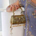 Alaka mini bag [ antique gold ]