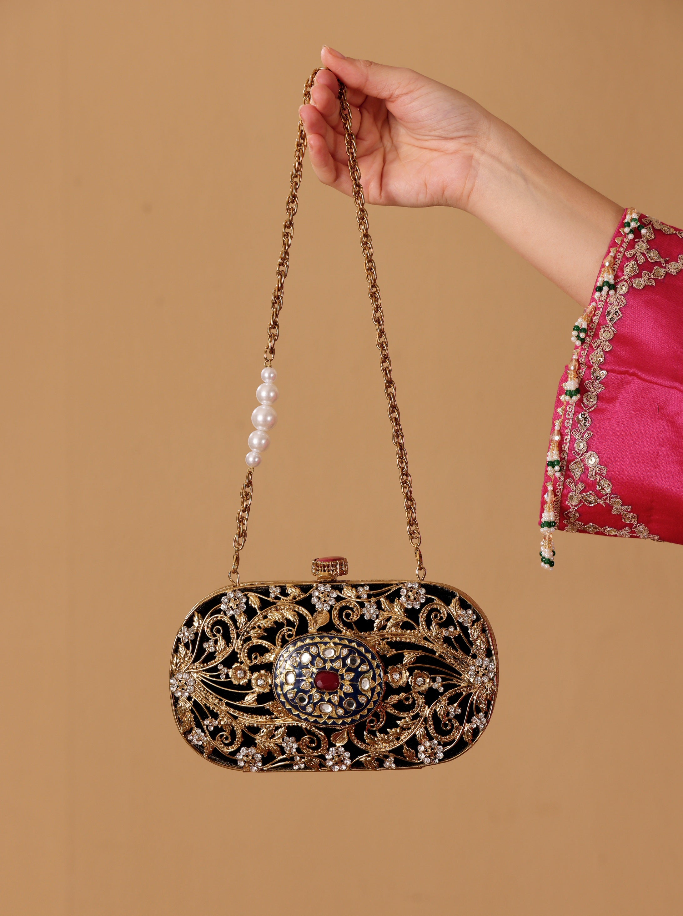 Mira navratna clutch bag Main image