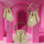 Floral handle bucket bag [ gold ]