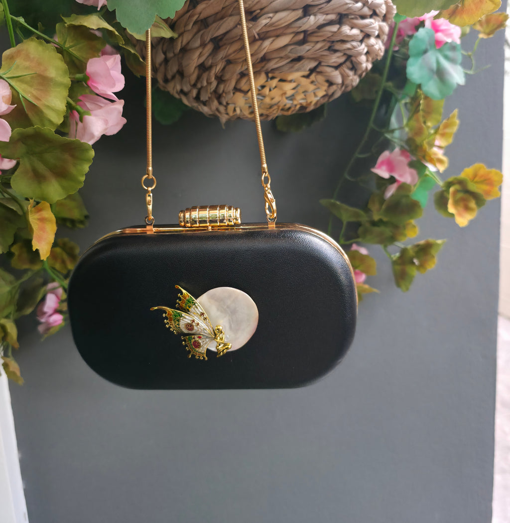 Moon fairy clutch bag