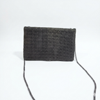 Nour Sea Shell Bead Bag in Black