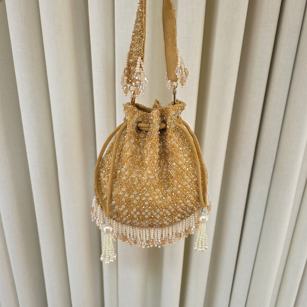 Mirror potli [ gold]