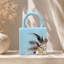 Feather saga evil eye mini [ baby blue]