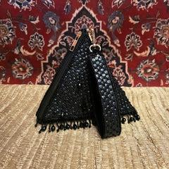 Pyramid bag in black