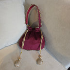 Hafsa potli [Maroon]