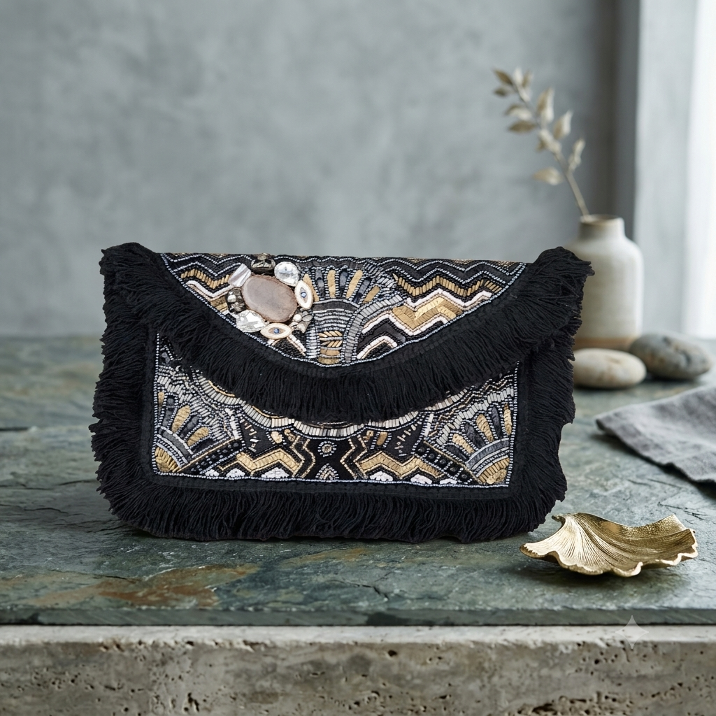 Evil Eye Flap Bag