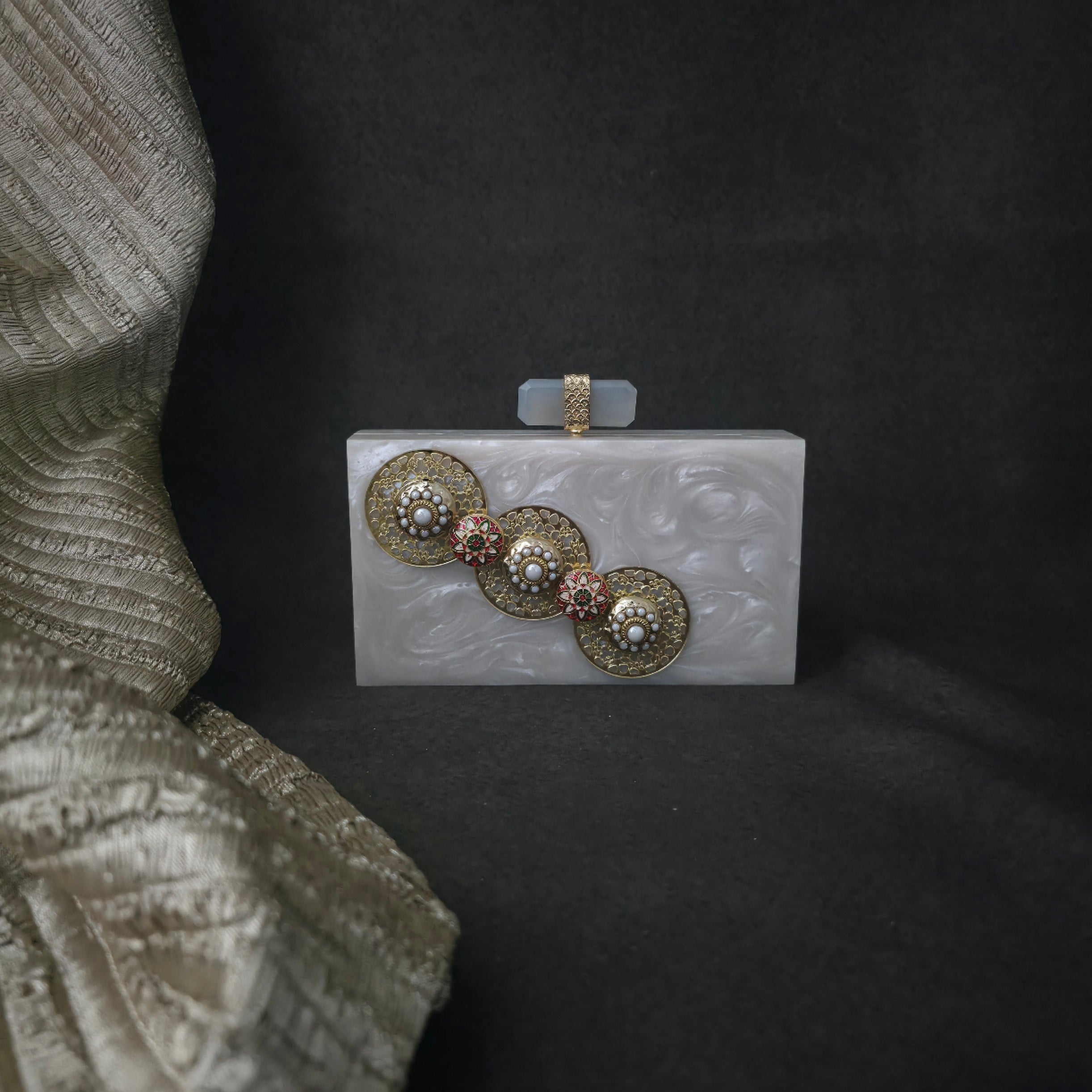 Moraccan Mosaic Button Bag Main image