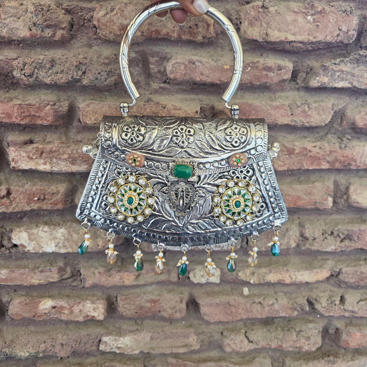 Tarah bag in silver