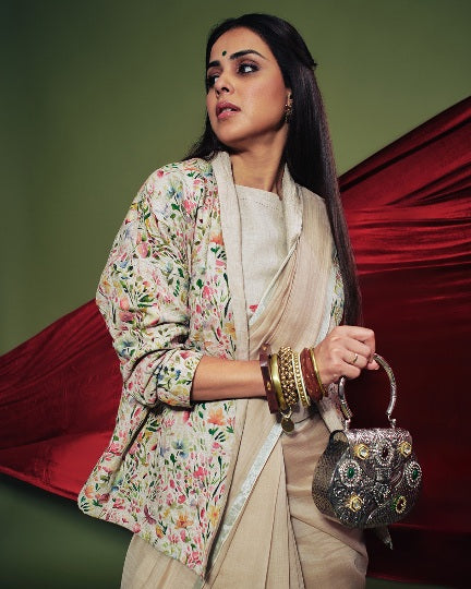 Bahara Bag in brass