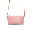 Evil eye feather saga flap bag