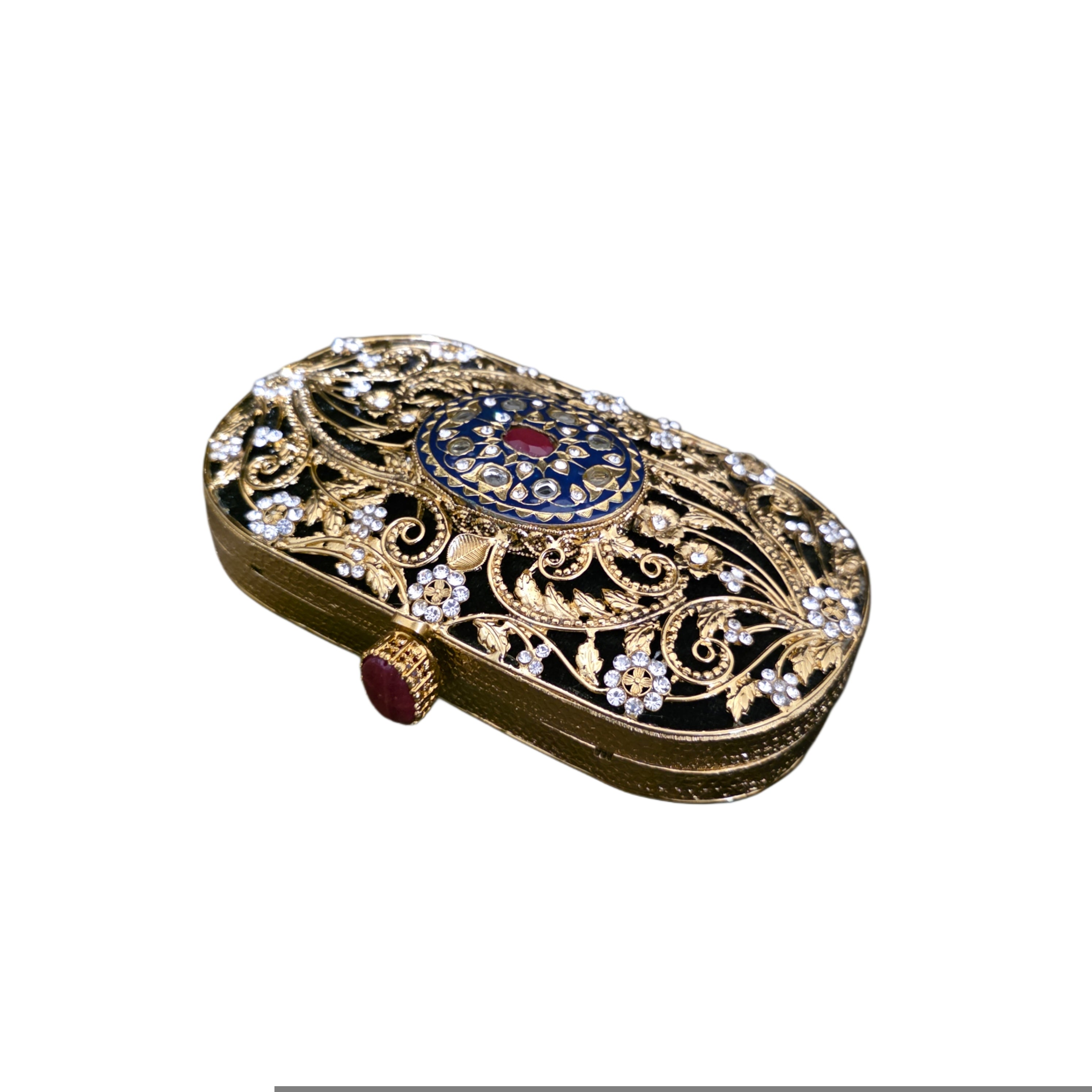 Mira navratna clutch bag